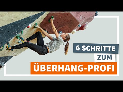 Überhang beim Klettern