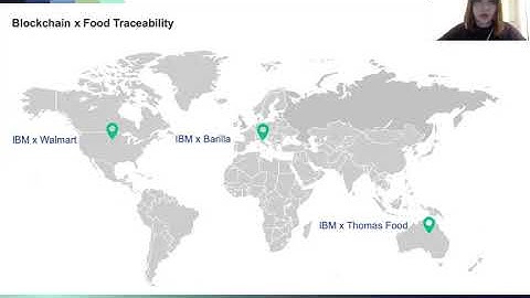 Blockchain and food traceability