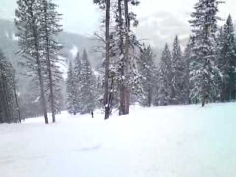 Michael & Len Skiing Blue Sky Basin at Vail Feb. 2...