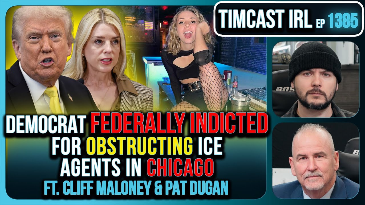 Democrat FEDERALLY INDICTED For Obstructing ICE Agents In Chicago | Timcast IRL Democrat FEDERALLY INDICTED For Obstructing ICE Agents In Chicago | Timcast IRL