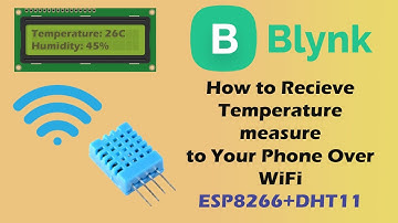 Blynk ESP8266 + DHT11 Temperature sensor(EASY STEPS)