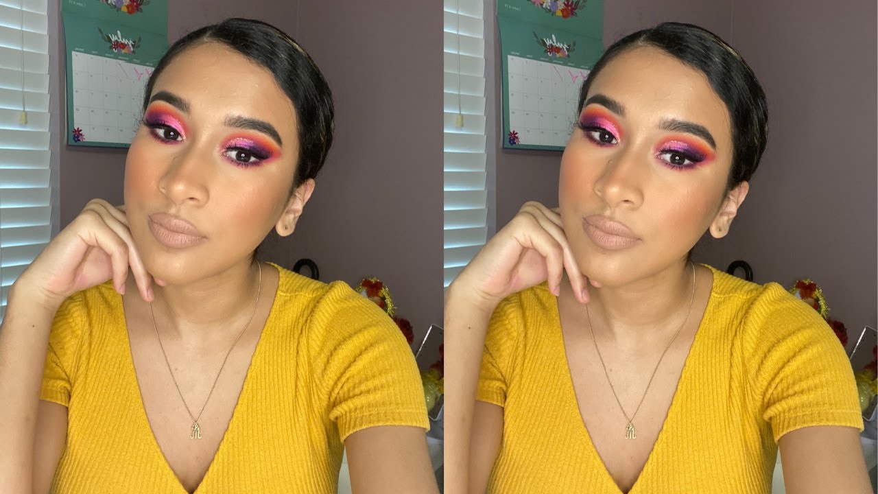 Sunset Eye Makeup Tutorial ♡ 