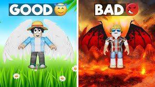 ROBLOX: I BECAME ANGEL TO DEFEAT EVIL DEMON BOB with CHOP