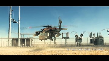 Element 3D Helicopter Test