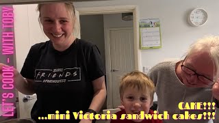 Cooking with Toby - Mini Victoria Sandwiches