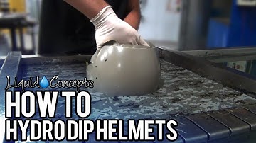 HOW TO HYDRO DIP HELMETS | Liquid Concepts | Weekly Tips and Tricks