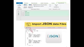 Importing JSON & CSV FILES