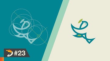 How To Design Bird Logo with Golden Ratio | Adobe Illustrator Tutorial