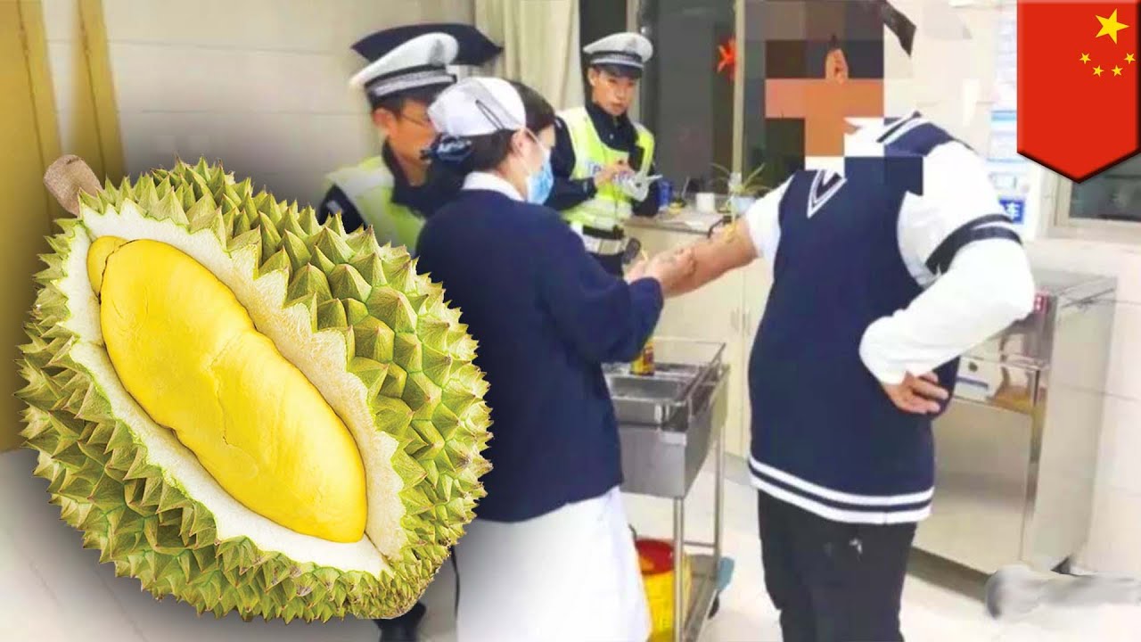 Chinese man eats durian, fails breathalyzer test TomoNews YouTube