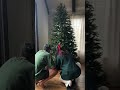 SETTING UP YOUR FIRST CHRISTMAS TREE IN YOUR NEW HOME #shorts