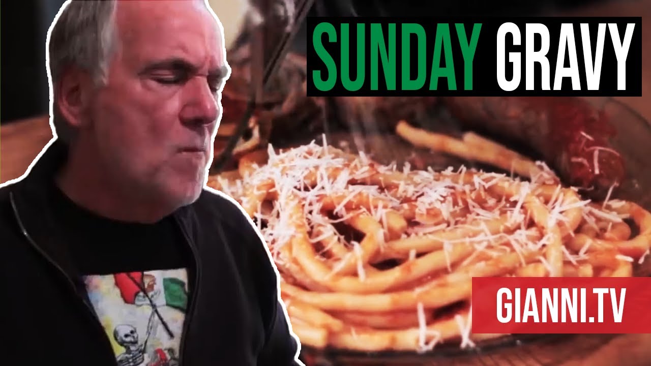 Sunday Gravy, Italian Recipe - Gianni