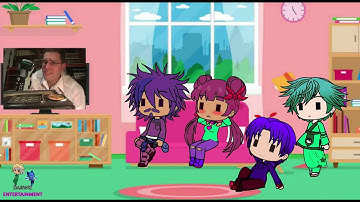 Jarvis and The Company React To Doublevision: Angry Video Game Nerd - AVGN (Gacha Club)