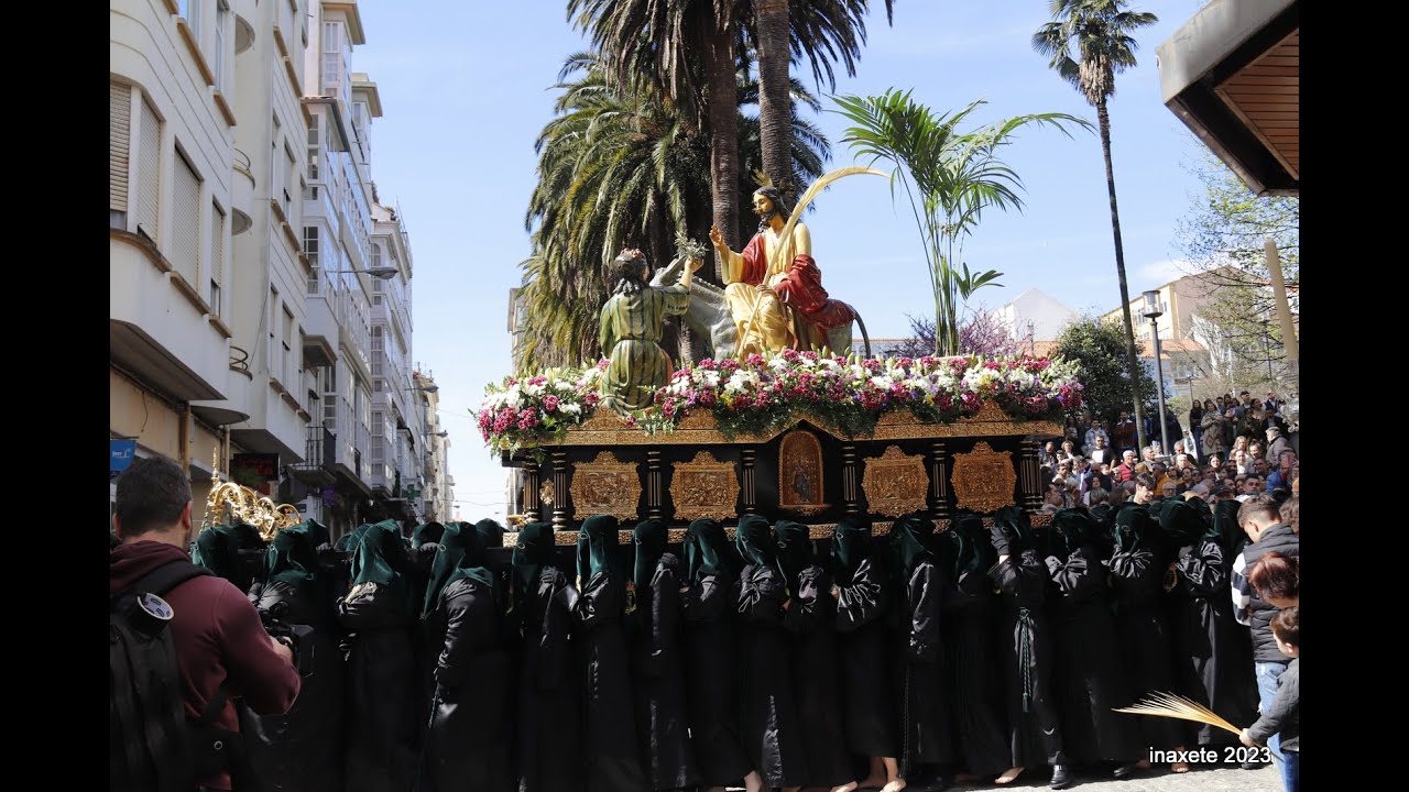 Procesión Borriquita C. de Dolores Ferrol abril 2023