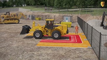 How the Safety Shield works on a Wheel Loader