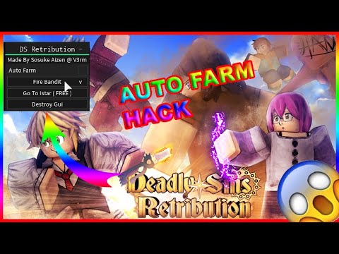 Updated Deadly Sins Retribution Hack Script Autofarm Free Istar Youtube - seven deadly sins roblox script how to get robux using