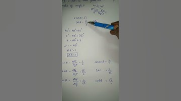 Class 9 Ex - 6.1 Q.no-3 find all trigonometry ratios