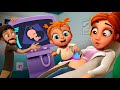 Adley helps ultrasound baby brother visiting mom at her hospital job best day ever family cartoon