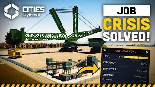 SOLVING Unemployment with Specialized Industry! - Let's Play Cities Skylines 2 - Ep.3