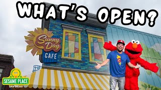 SESAME PLACE UPDATE: What's Open & NEW at Sesame Place California - Park Updates, New Food & Merch