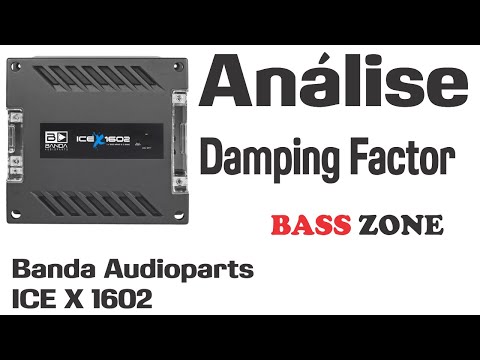 Banda ICE X 1602 - Damping Factor - YouTube