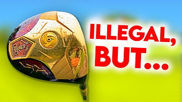 ILLEGAL GOLD DRIVER can actually FIX your slice?