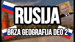 RUSIJA : Brza Geografija | Sve o Rusiji | Deo 2