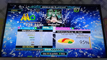 [DDR A20 PLUS] Destination [Basic 9] Green Full Combo & New Record