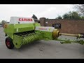 CLAAS 55 MARKANT BALER WALKROUND &amp; DEMO