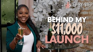 HOW I MADE $11,000 IN 11 DAYS | My Step-by-Step LAUNCH STRATEGY | TIPS TO MARKET YOUR LAUNCH
