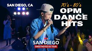 70's - 80's OPM DANCE HITS | Sweetnote Live @ San Diego, CA.