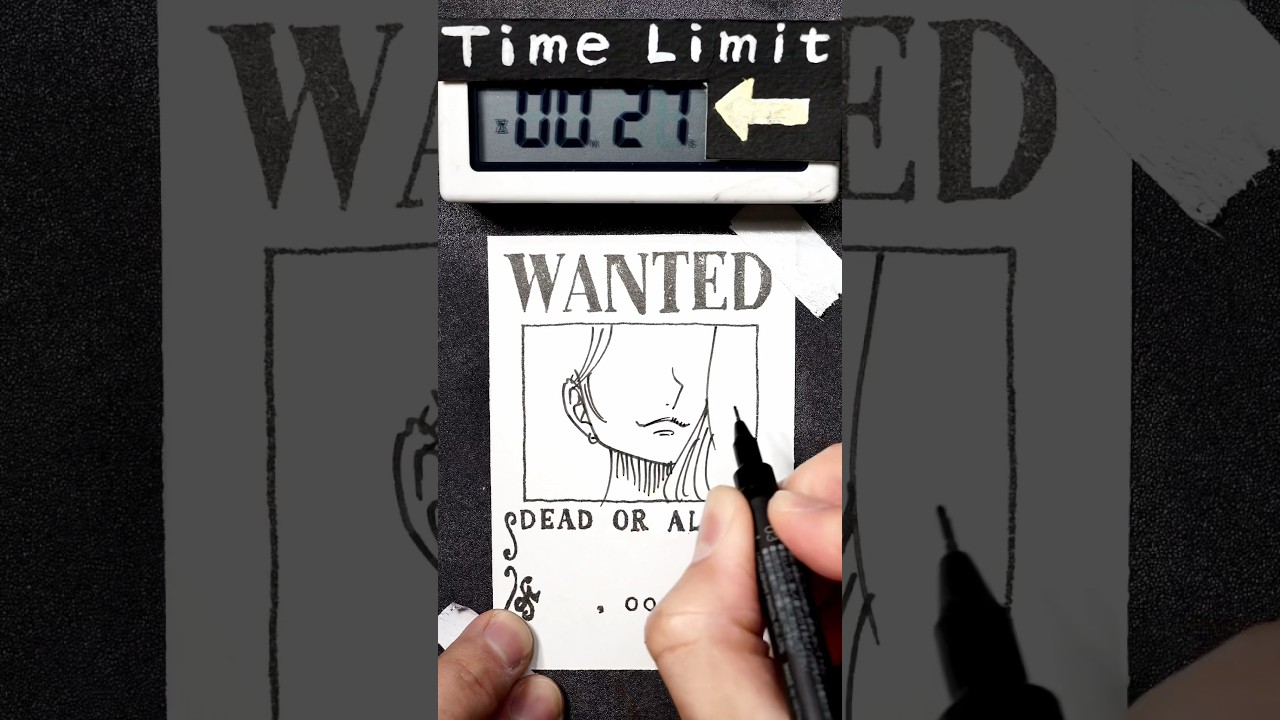 “Piece of Cake” How to Draw NAMI in 45 Seconds