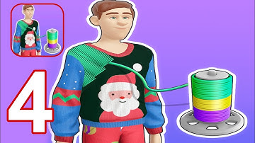 Puzzle Thread: Color Sort - Gameplay Walkthrough Stage 5 Part 4  ( Android,iOS )