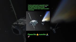 Could We Launch a Mission to Chase Down Interstellar Comet 31/ATLAS? #ytshorts #space #nasa #short