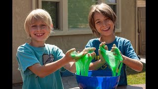 Gabe and Garrett's Slimy, Messy Summer Adventures! (AD)