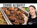 Recette de buffet  ctes leves spare ribs facile  hop dans le wok