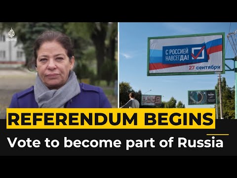 LATEST UPDATES: Russian-held Ukrainian regions begin referendums