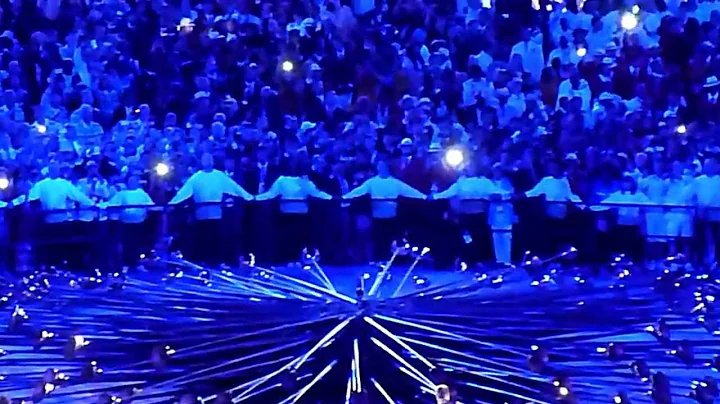 London 2012 Olympic Games opening ceremony: Cauldron lighting