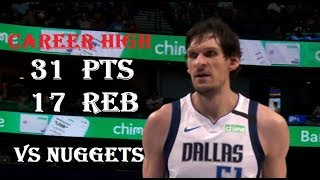 Boban Marjanovic 31 Pts 17 Reb Denver Nuggets vs Dallas Mavericks HIGHLIGHTS