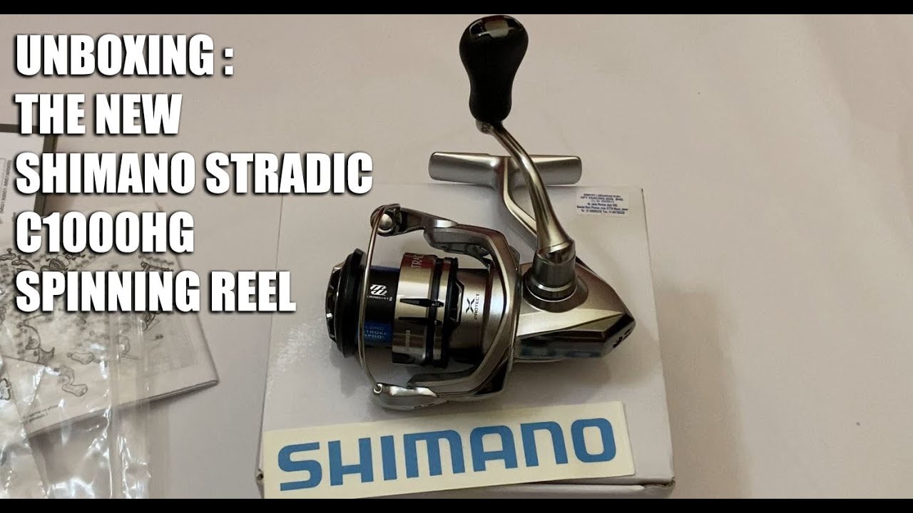 HD)UNBOXING: The New SHIMANO Stradic C1000HG Spinning Reel 