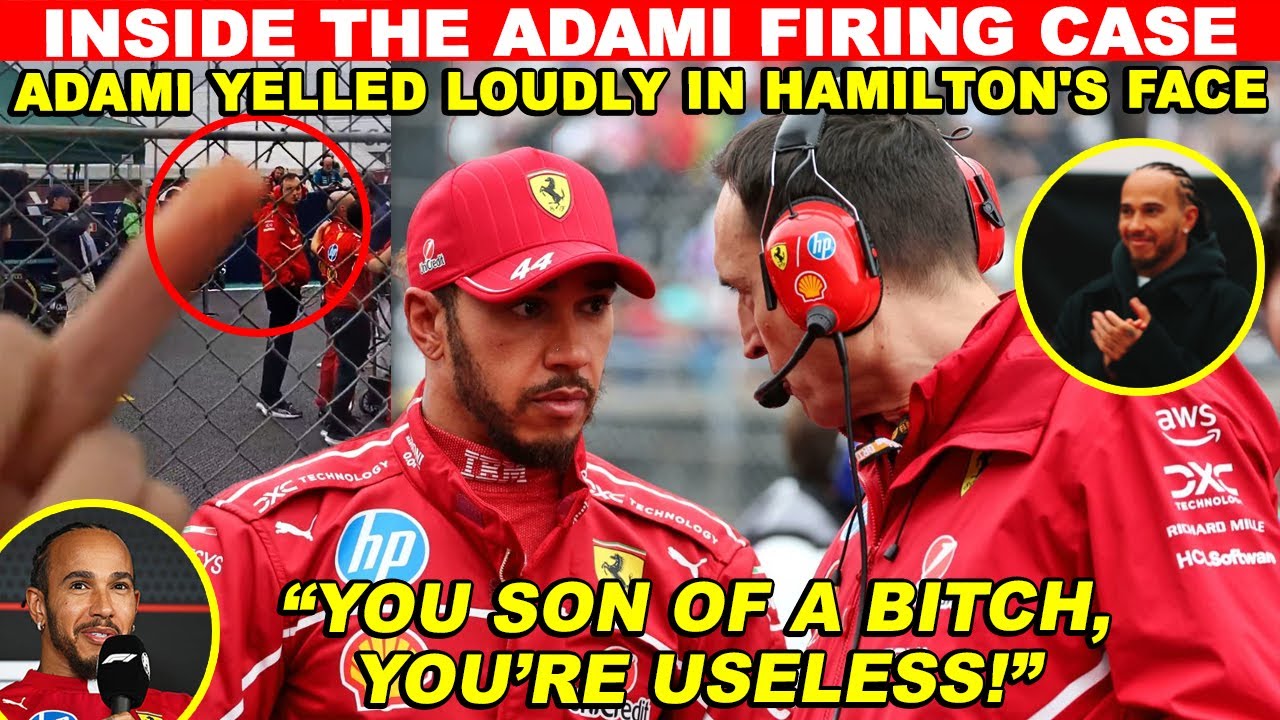Adami INSULTED Hamilton after being fired - Ferrari’s Quiet Earthquake | CRUEL WORDS!
