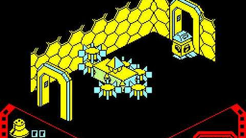 Game Clip: Alien 8 - Amstrad CPC