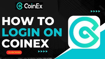 How To Login on Coinex App !