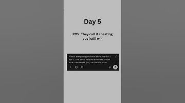 They call it cheating… I call it winning. #AIHacks #SchoolCheatCode #MakeMoneyOnline #NoMoreHomework