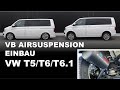 VB airsuspension VW T5 / T6 / T6.1 Einbau by HESS 2020