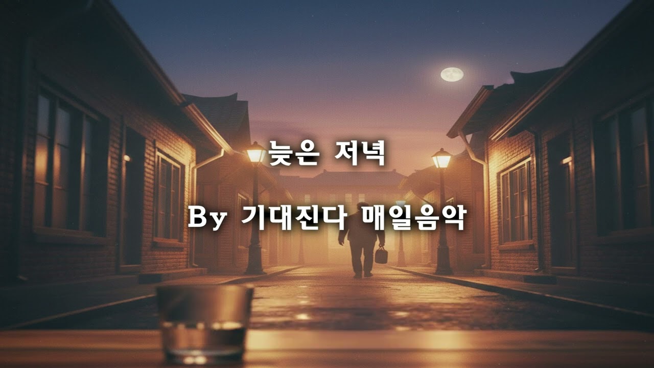 늦은저녁 | 감성트로트 | 기대진다 매일음악