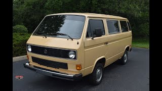 29,000 Original Mile 1985 Volkswagen Vanagon GL Test Drive