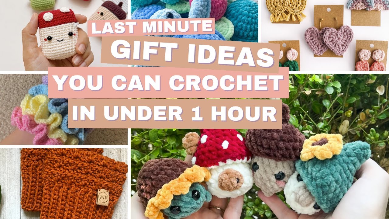 crochet holiday gift ideas! (free/paid patterns) 