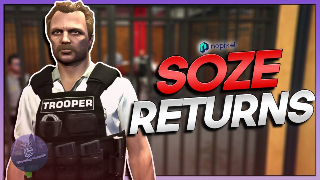 SOZE RETURNS FROM A BAD VACATION - BEST OF GTA RP 