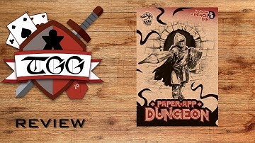 Paper App Dungeon Board Game Review