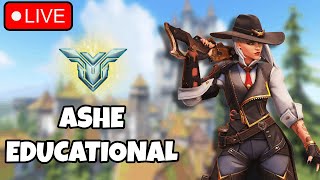 🔴LIVE !!! Unranked To GM Ashe Today!